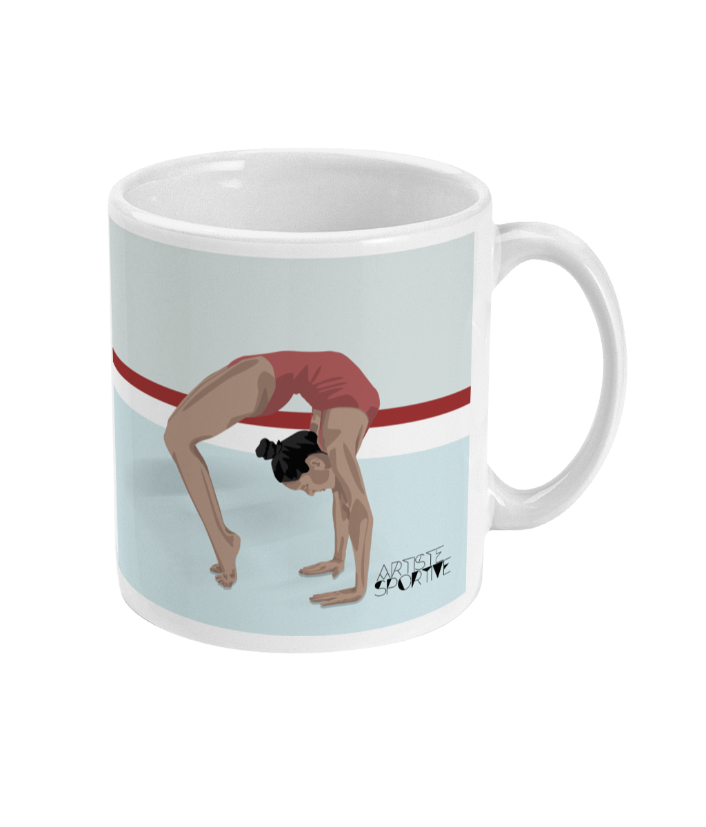 Tasse gymnastique, tasse personnalisable, tasse personnalisable gymnastique, tasse prénom, tasse prénom gymnastique, tasse coach gymnastique