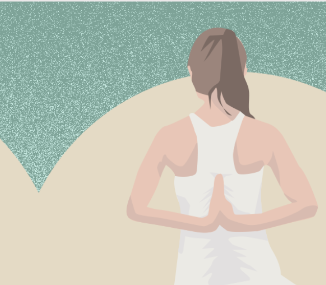 Tasse oder Becher „Emma macht Yoga“ – Individualisierbar