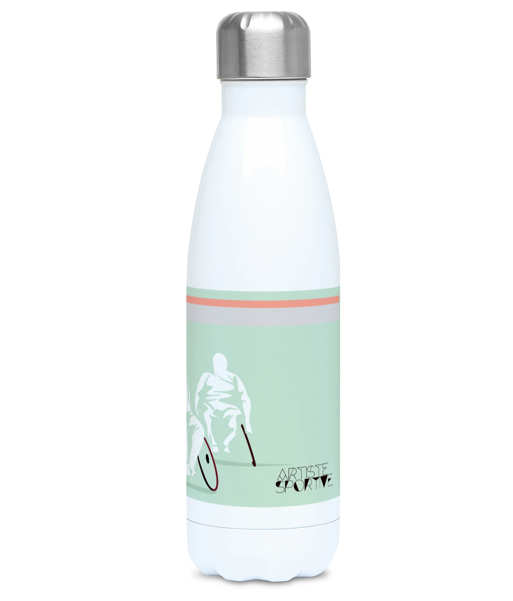 Gourde isotherme handfauteuil " Equipe handball " - Personnalisable