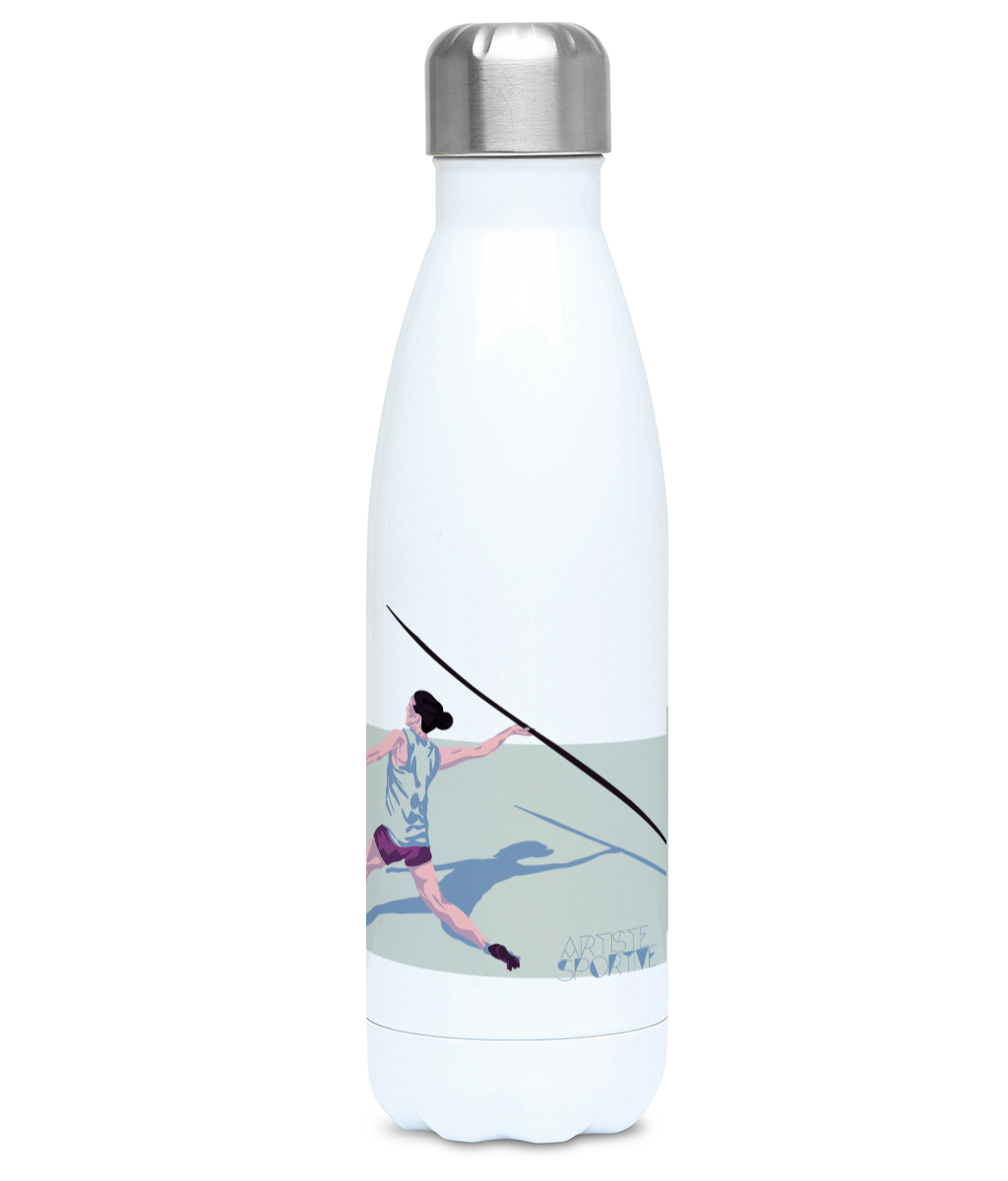 Leichtathletik-Isolierflasche „Women's Javelin“ - Individualisierbar