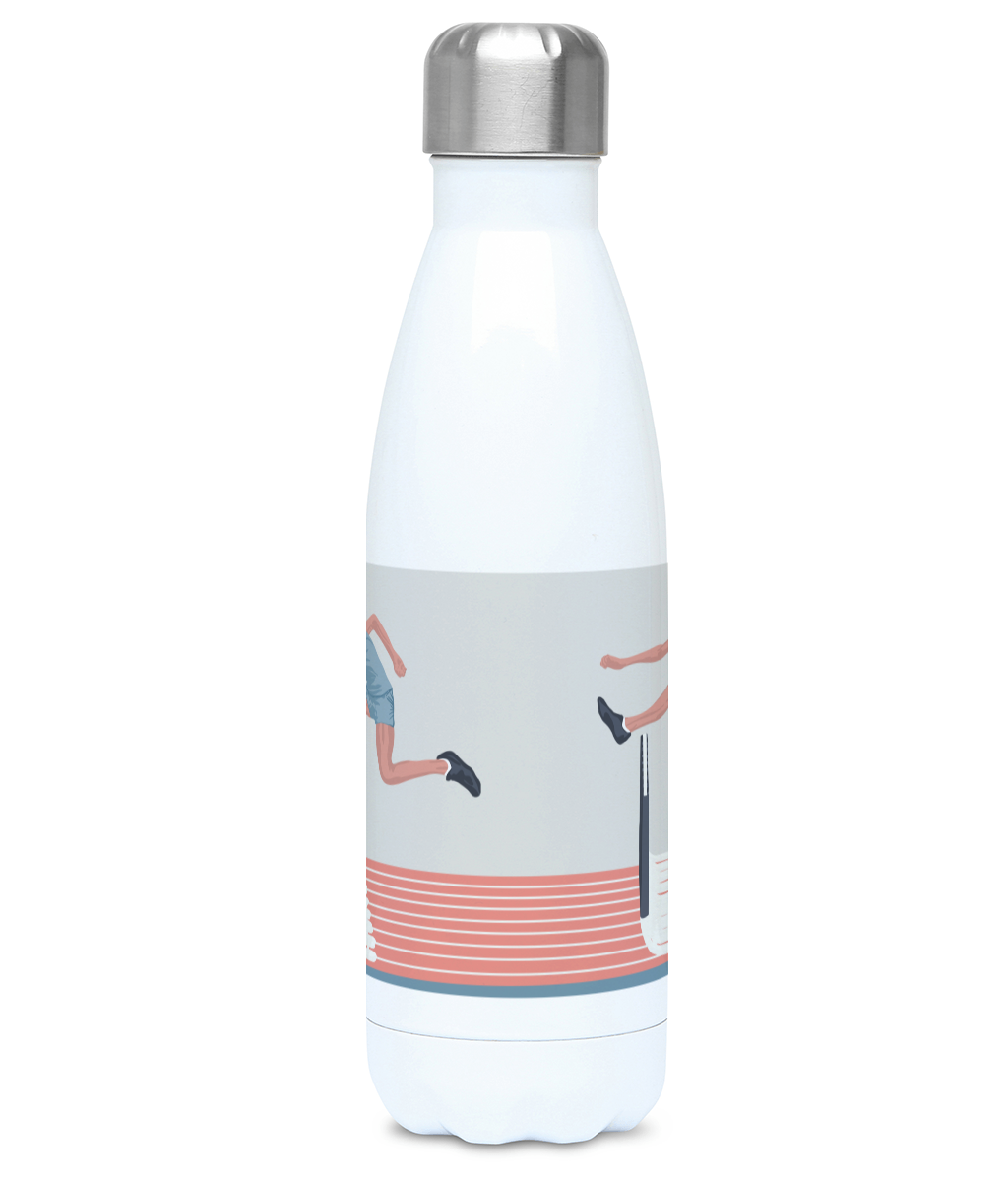Leichtathletik-Isolierflasche „Damen-Hürdensprung“ – anpassbar