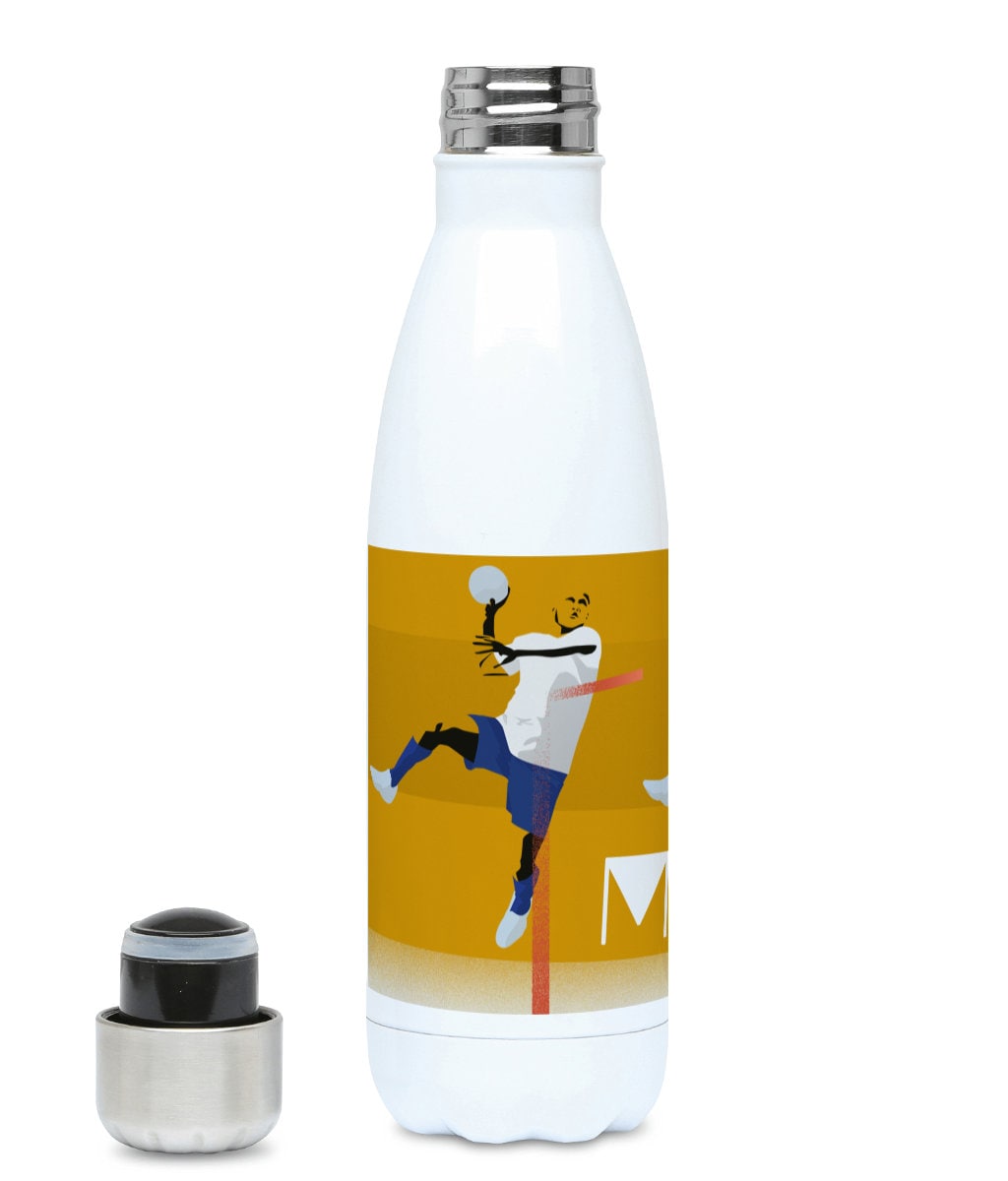 Men's handball insulated bottle "Martin the handball player" - Customizable
