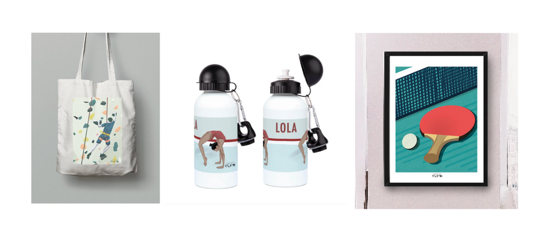 Idées cadeaux tendances et à petits prix pour ton ami(e) sportif(ve) cet été : tennis, natation, cycliste, escalade, gymnastique