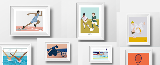 Affiches de sports : une décoration originale et inspirante !