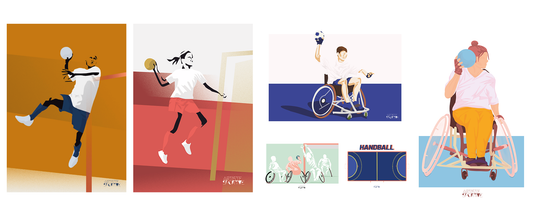 Des Cadeaux de Handball et Handfauteuil Uniques chez Artiste Sportive pour un Noël Remarquable