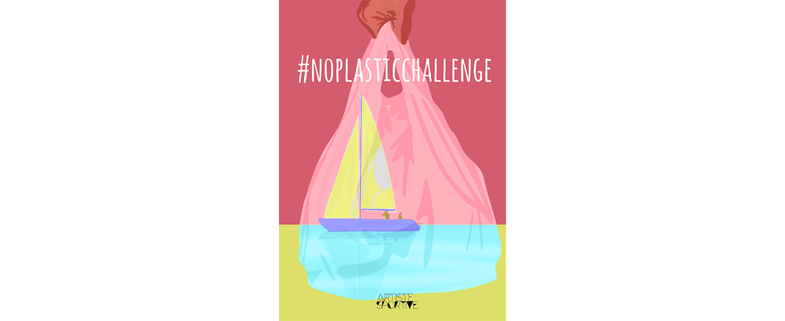 Cette semaine je dessine le #noplasticchallenge...