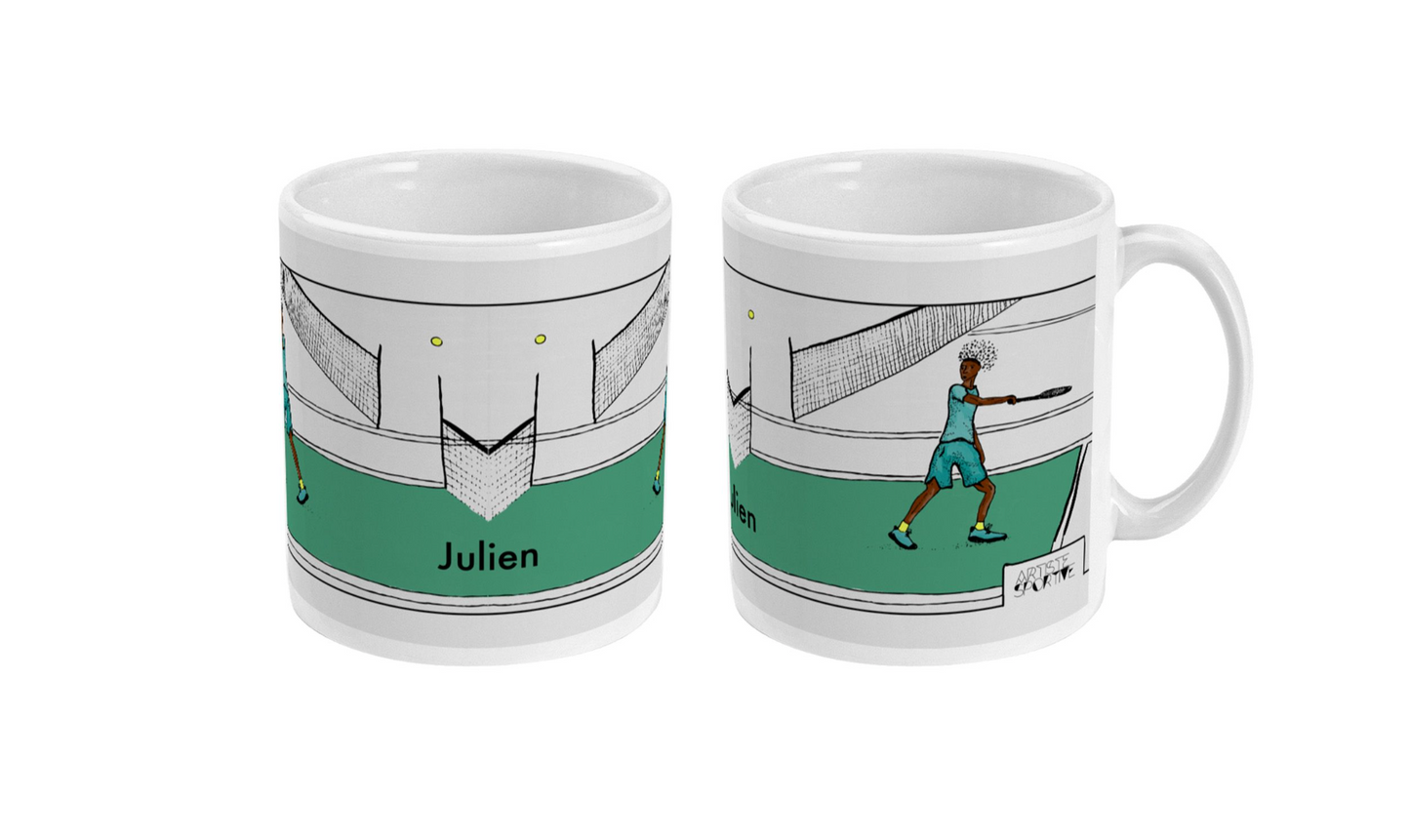 a couple of coffee mugs sitting on top of each other