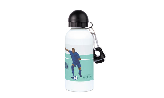 Aluminum football bottle "The Footballer" - Customizable 