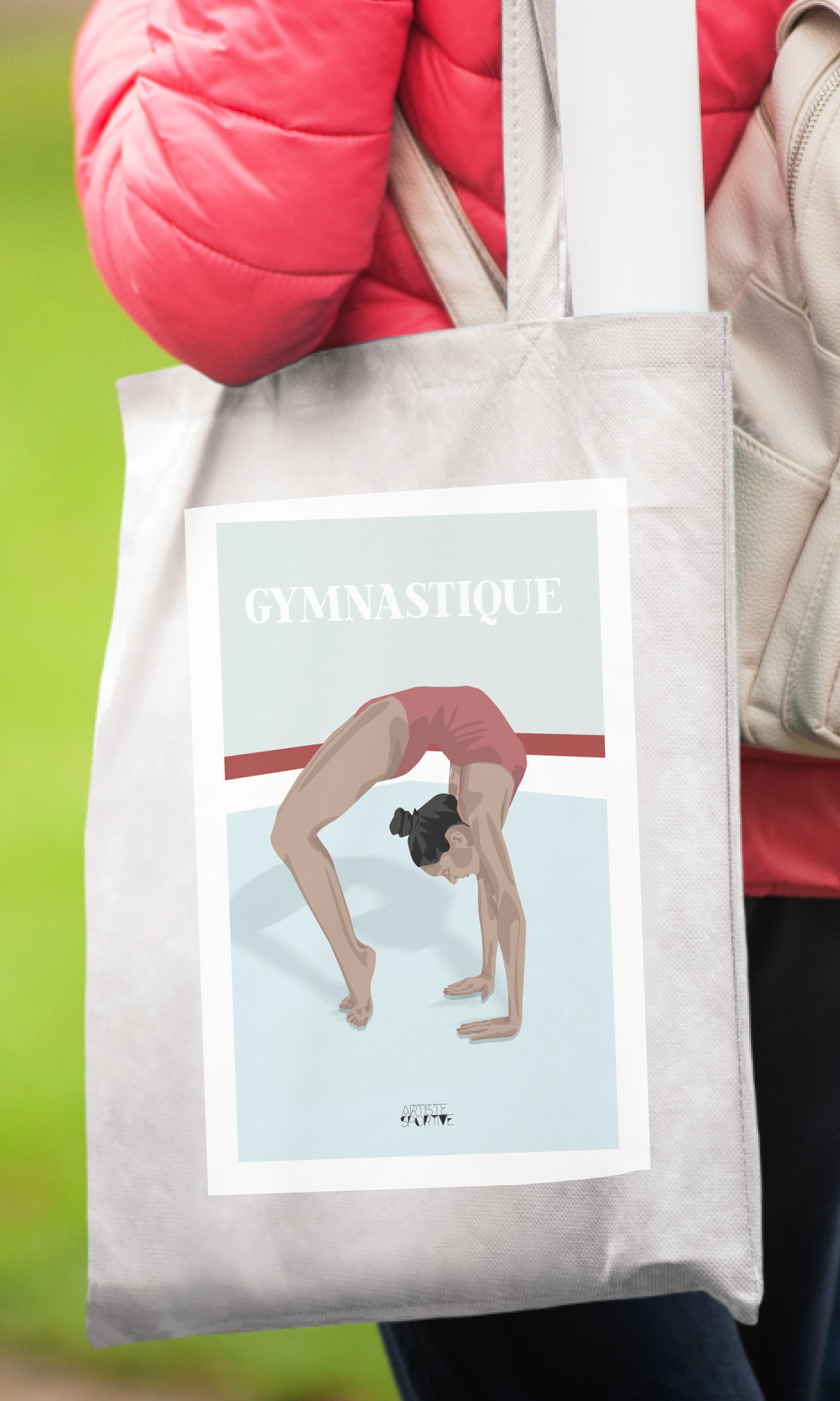 Tote bag or gymnastics bag “The bridge”