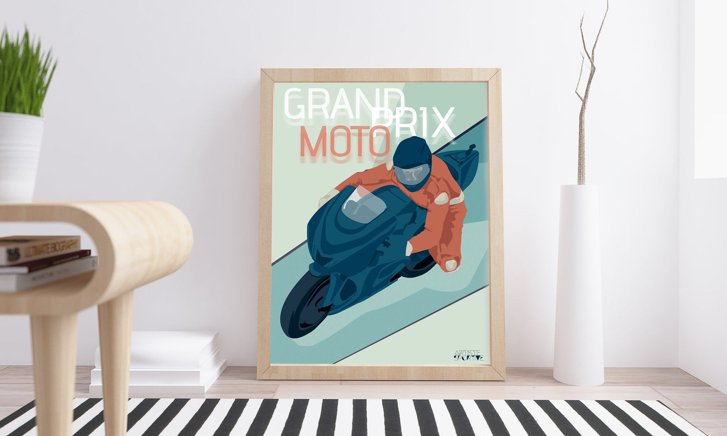 „Moto GP“-Plakat