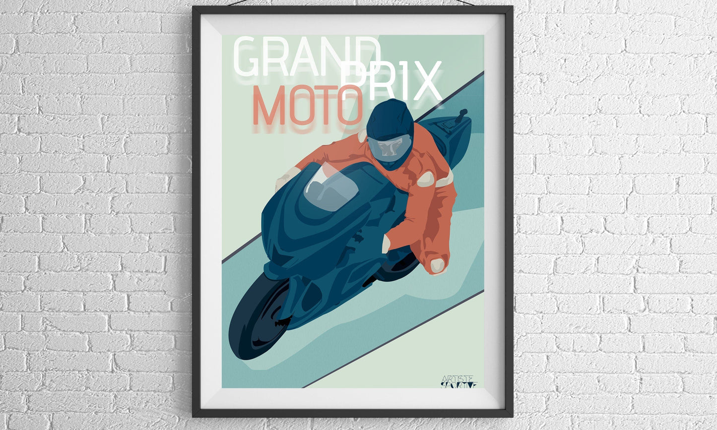 „Moto GP“-Plakat