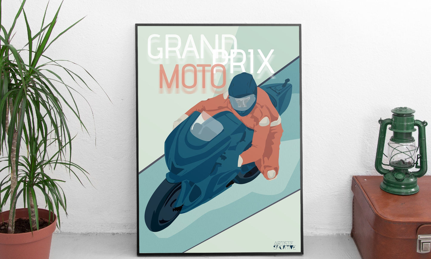 „Moto GP“-Plakat