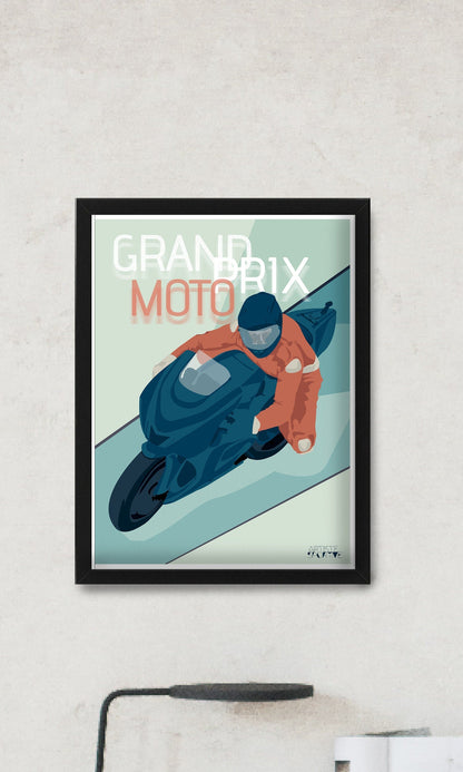 „Moto GP“-Plakat