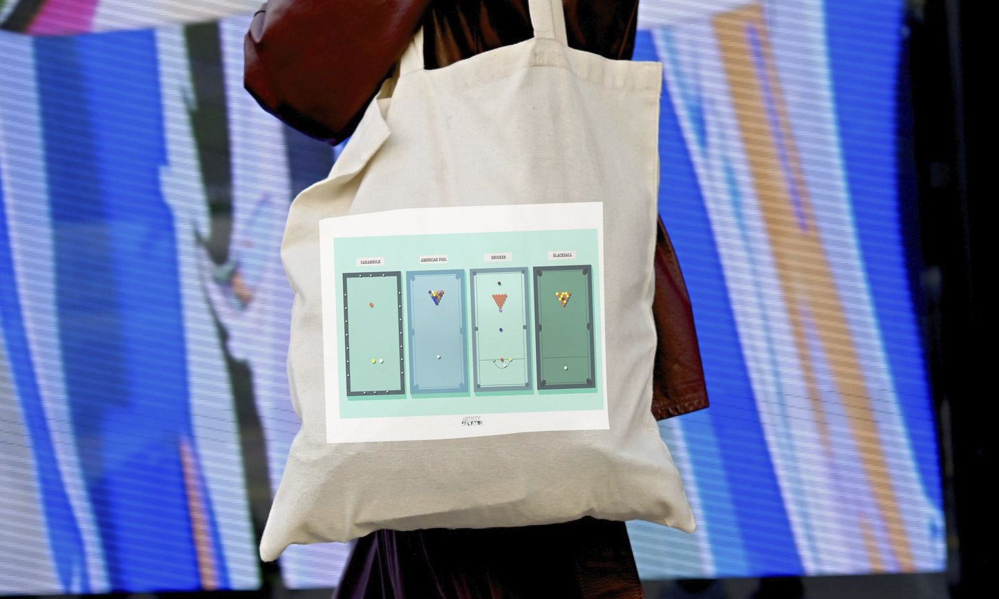 a person holding a bag with a screen on it