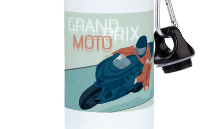 Aluminum bottle "Moto GP" - Customizable