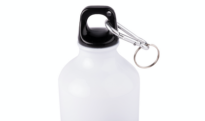 Aluminum swimming bottle "The woman who swims" - Customizable