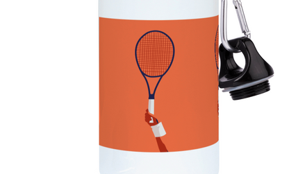 Aluminum bottle "Tennis racket" - Customizable