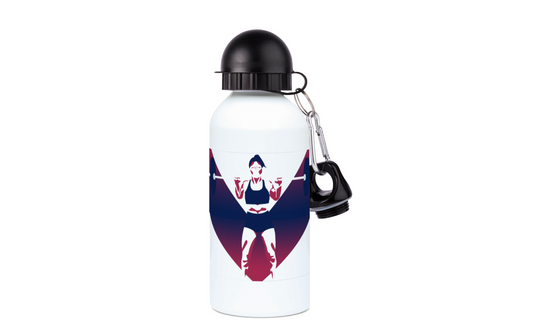 CrossFit aluminum bottle "Women's Weightlifting" - Customizable