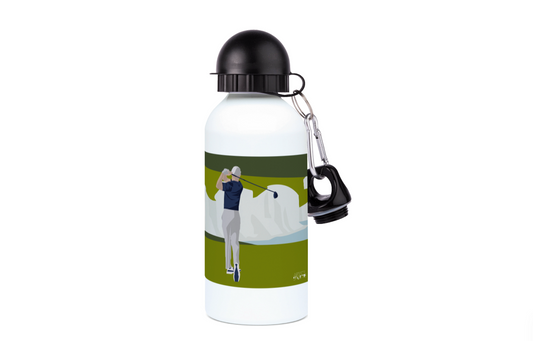 Aluminiumflasche „Golf at the Seven Sisters“ – anpassbar