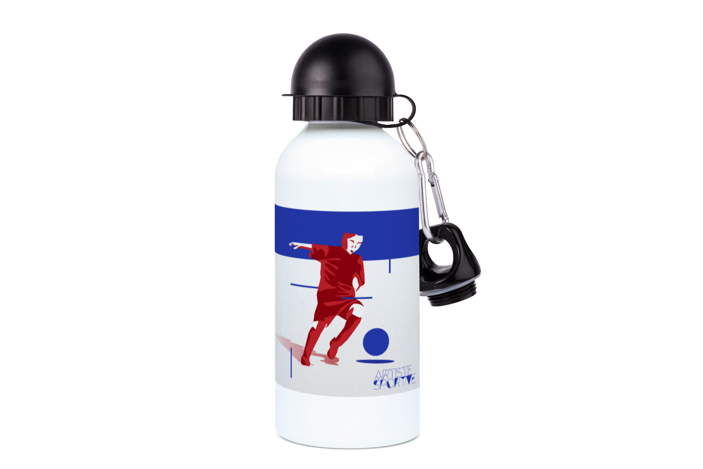 Children's aluminum football bottle "The football child" - Customizable 