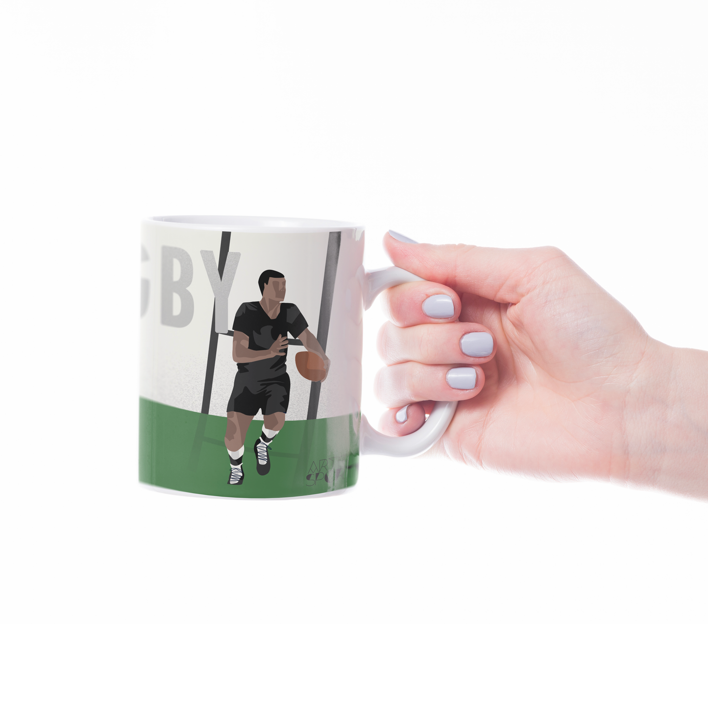 Cup or mug "Vintage men's rugby" - Customizable