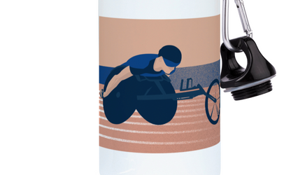 “Paralympics” Paralympics Aluminum Water Bottle – Customizable