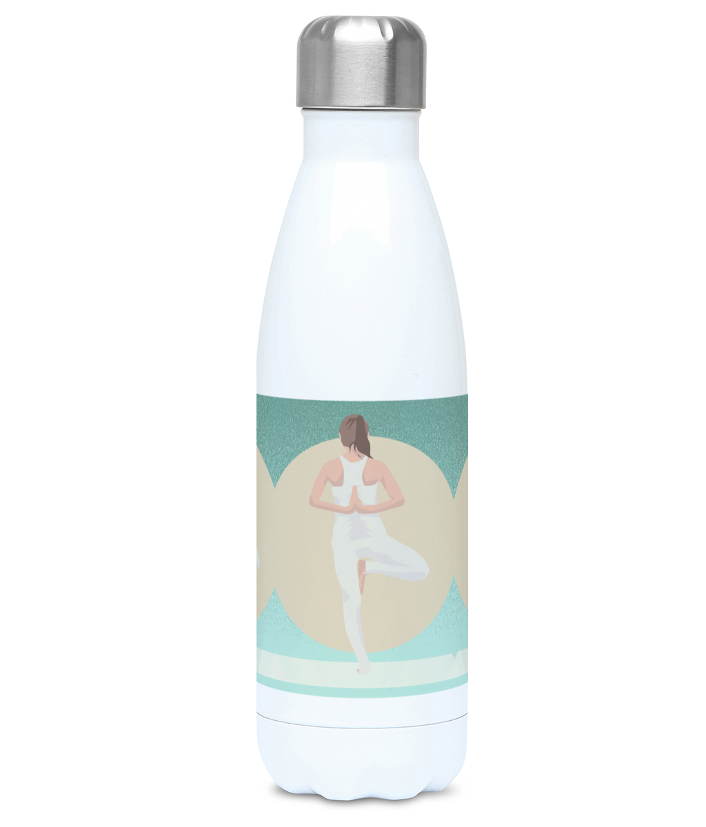 “Emma does yoga” insulated bottle - Customizable