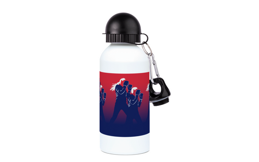 Aluminum boxing bottle "In the boxer's ring" - Customizable