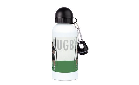 Aluminiumflasche „Vintage Herren-Rugby“ – anpassbar