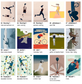 Carte de yoga | Carte yoga | Artiste Sportive