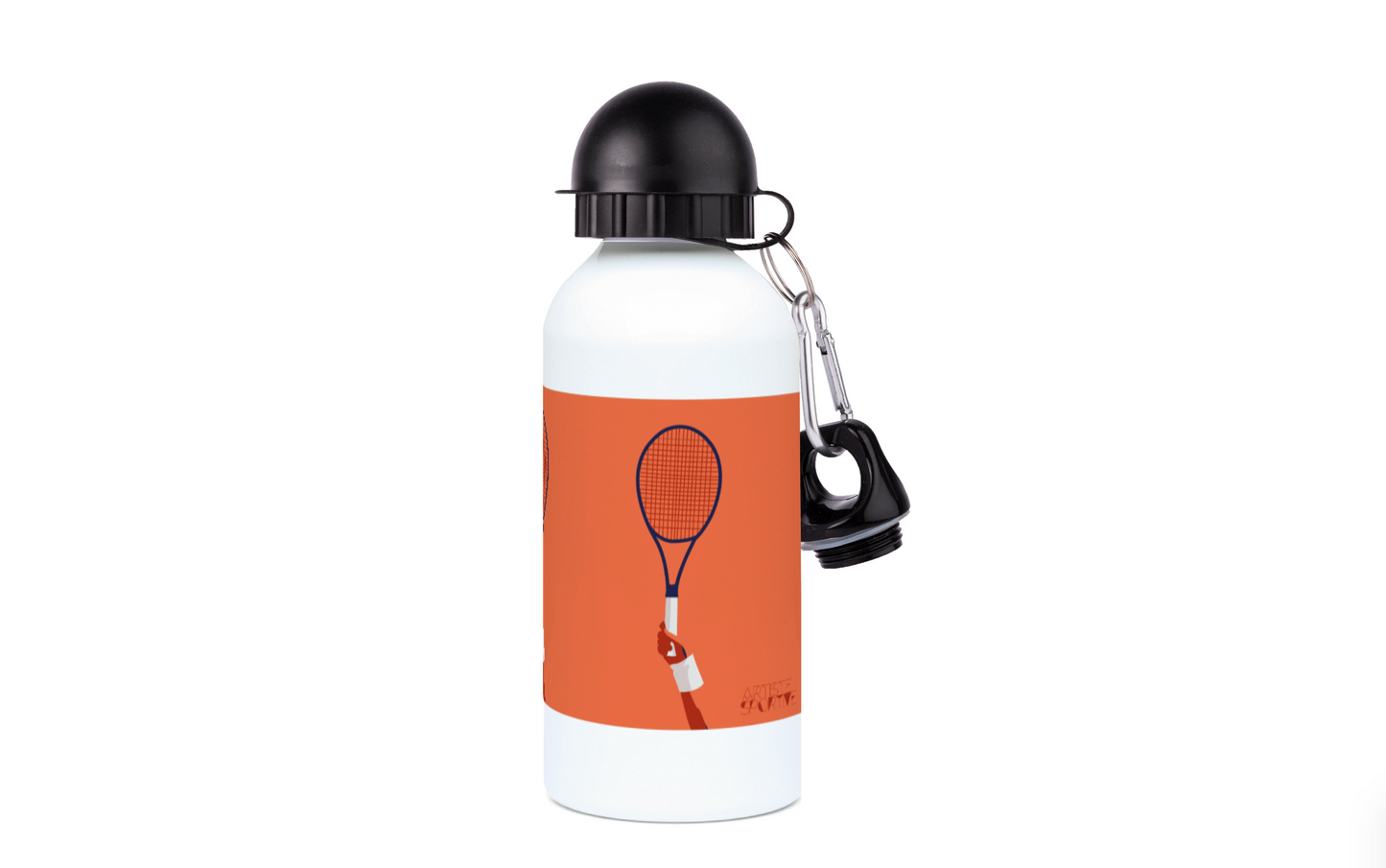 Aluminum bottle "Tennis racket" - Customizable