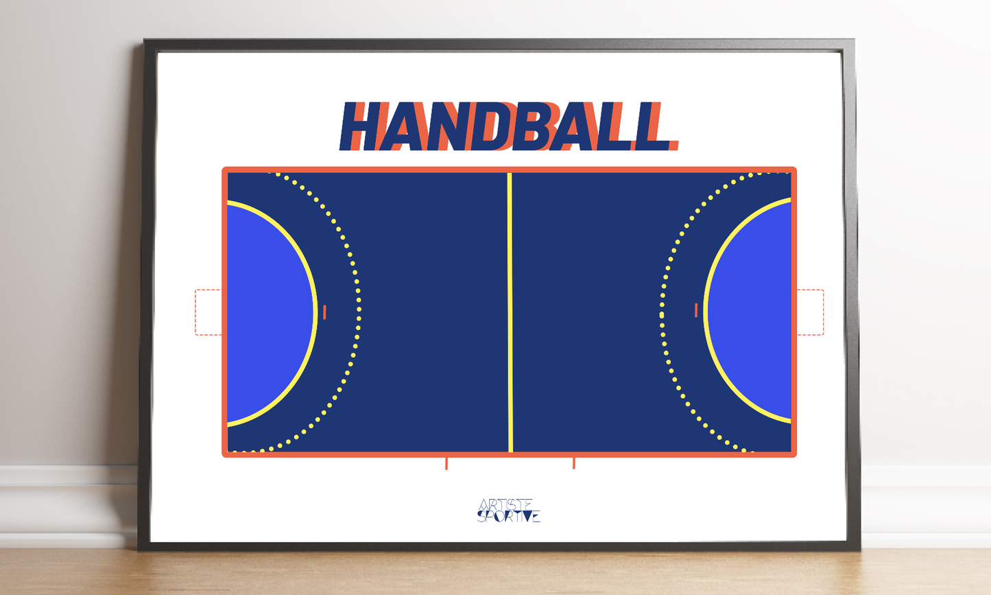 “Handball Field” Poster