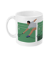 Cup or mug "Badminton player" - Customizable