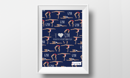 Gymnastics Poster 'Gym La Riche'