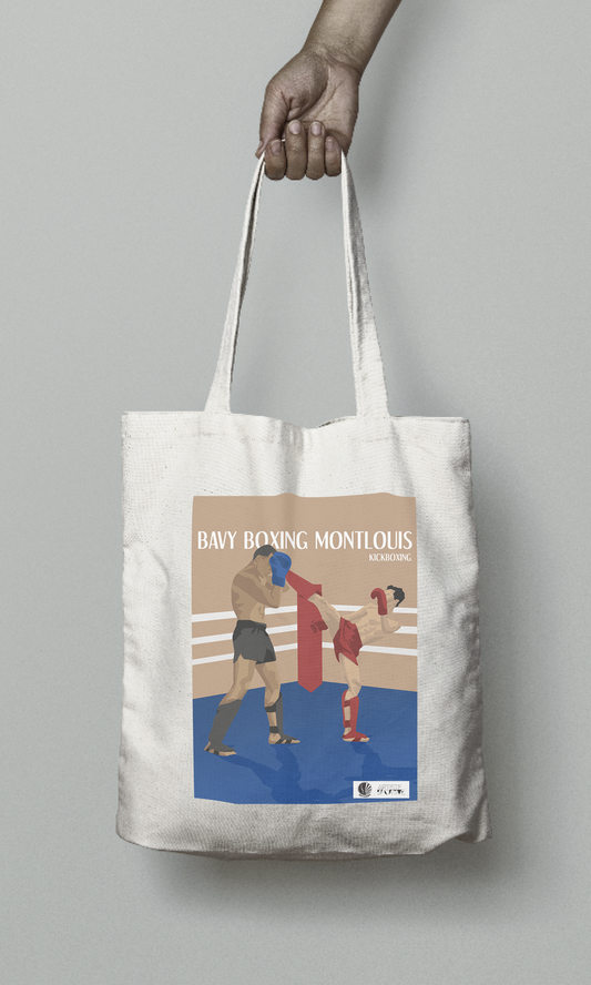 Tote bag or Kickboxing bag 'Bavy Boxing Montlouis'