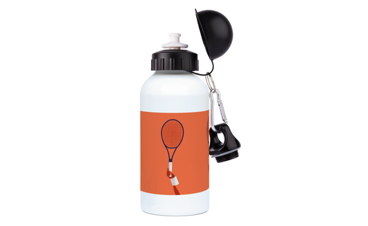 Aluminum bottle "Tennis racket" - Customizable