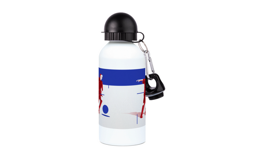 Kinder-Aluminium-Fußballflasche „Das Fußballkind“ – personalisierbar 