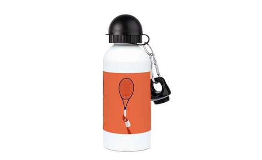 Aluminum bottle "Tennis racket" - Customizable