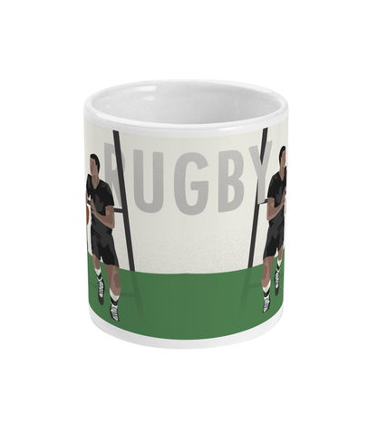 Tasse ou mug "Rugby masculin vintage" - Personnalisable