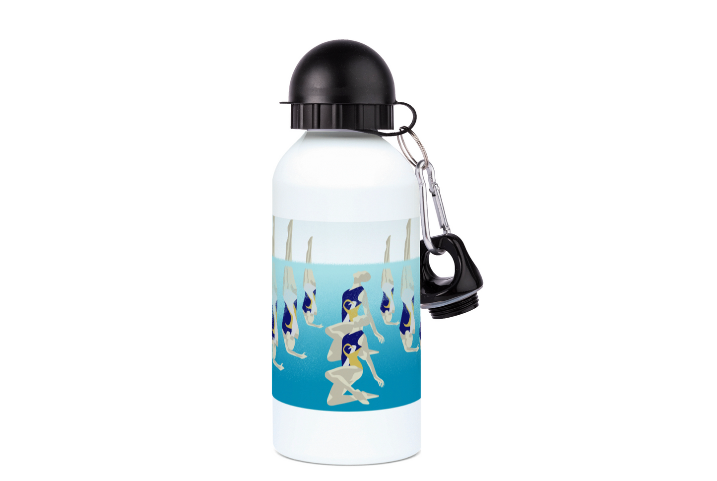 Synchronized swimming aluminum bottle "Water dance" - Customizable