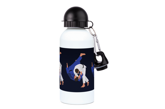 Herren-Aluminium-Judo-Flasche „Le judoka“ – anpassbar