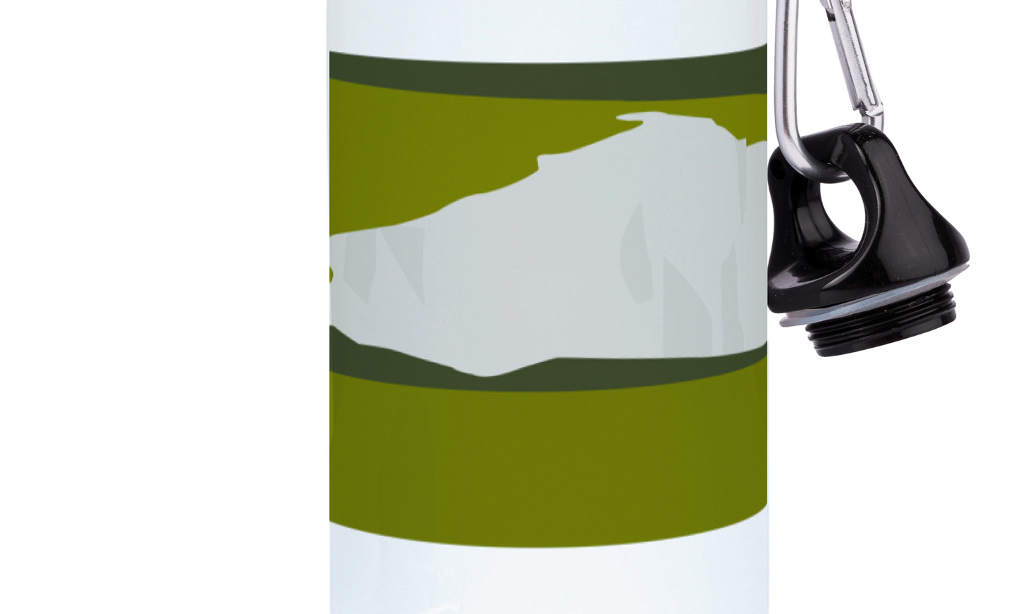 Aluminum bottle "Golf at the Seven Sisters" - Customizable