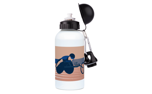 „Paralympics“ Paralympics-Wasserflasche aus Aluminium – anpassbar