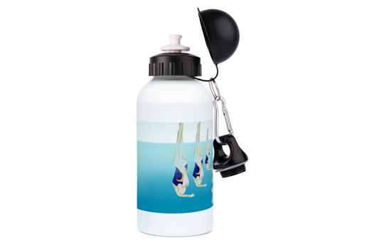 Synchronized swimming aluminum bottle "Water dance" - Customizable