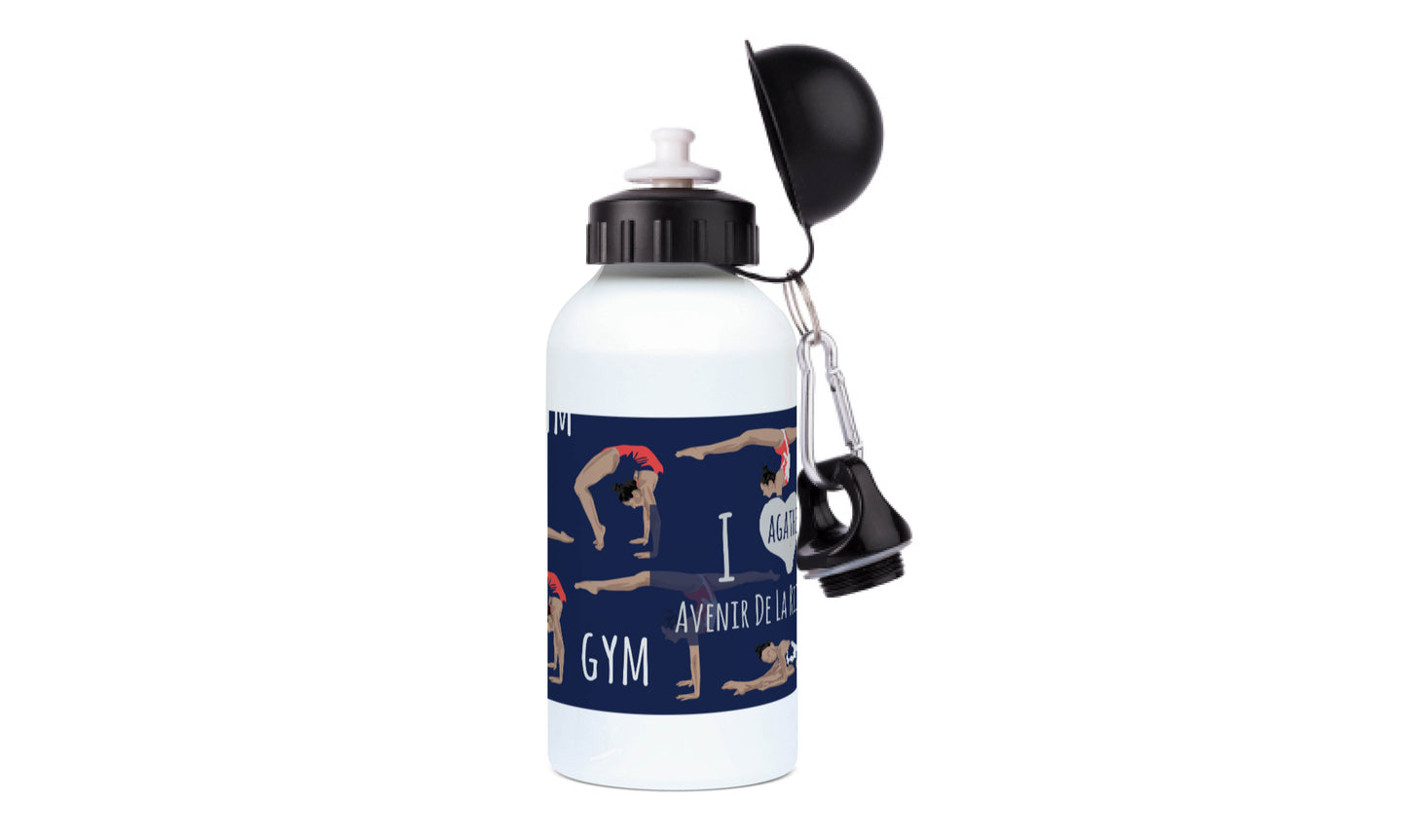 Aluminiumflasche „Gym La Riche“ – anpassbar