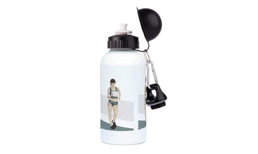 Aluminum athletics bottle "Women's walking" - Customizable