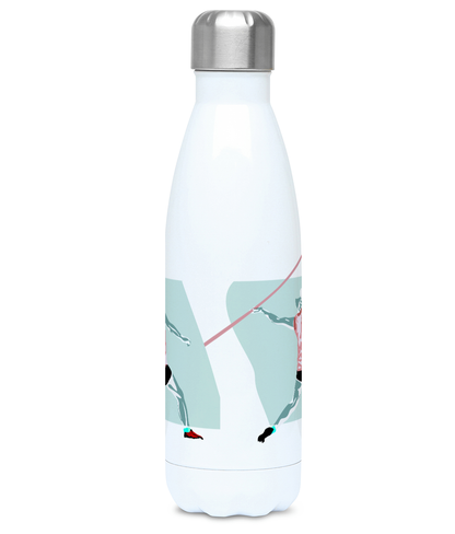 Gourde isotherme Athlétisme "Javelot homme " - Personnalisable