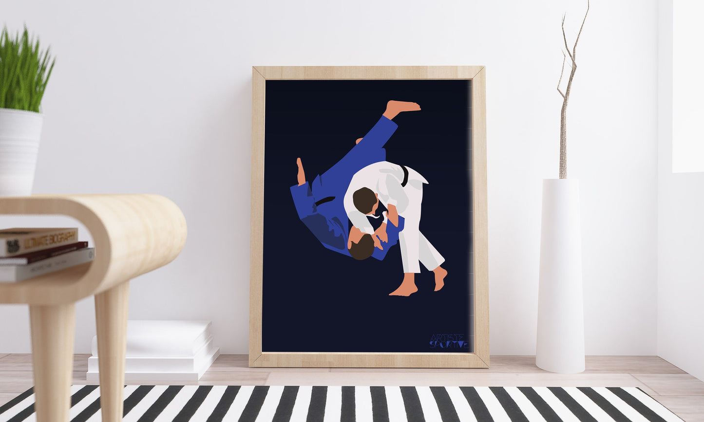 Judo poster "The judoka"