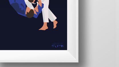 Judo poster "The judoka"