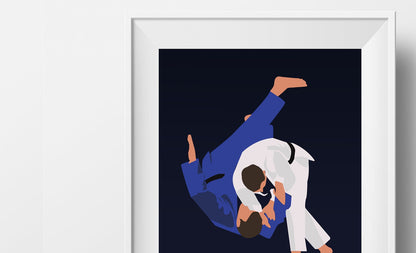 Judo-Poster „Der Judoka“